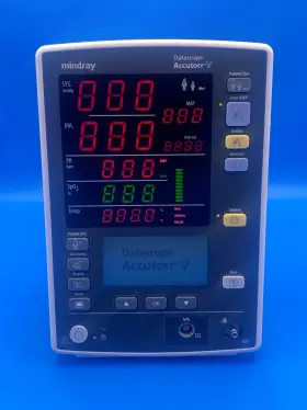 0998-00-2000-924a Mindray Datascope Accutorr V Patient Monitor With Temperature And Printer Tested