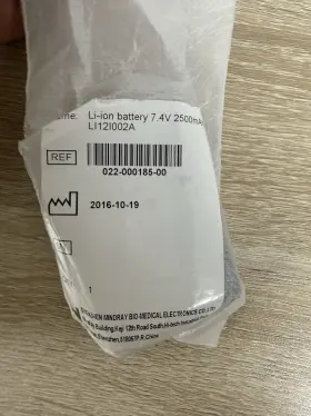 115-018016-00 Mindray Li12i002a Rechargeable Li-ion Battery 7.4v 2500mah 022-000185 25916