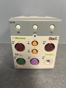 Mindray 115-022718-00 Used Mpm Module 12 Lead Ecg Masimo Spo2 Nibp Ibp Temp