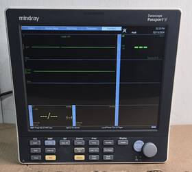 Mindray 6100f-pa00267 Datascope Passport V Patient Monitor Power Tested Only