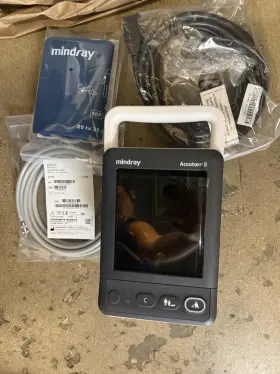 6102f-pa00017 Mindray Accutorr 3 Vital Monitor Blood Pressure Nibp With Cart New