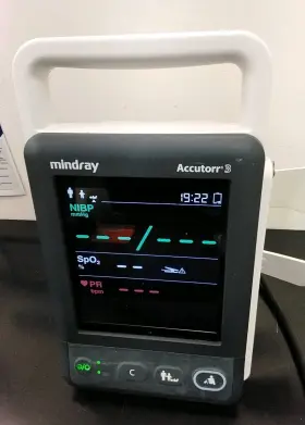 6102f-pa00032 Mindray Accutorr 3 Nibp And Pulse Rate Monitor