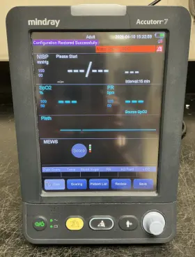 6103f-pa00026 Mindray Accutorr 7 Patient Vital Signs Monitor No Power Supply
