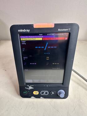 Mindray 6103f-pa00041 Accutorr 7 Vital Signs Monitor