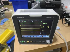 6104-pa0001 Mindray Passport 8 Portable Patient Monitor With Co2 Excellent Condition