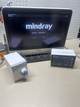 Mindray 6620e-pa00004 Benevision N15 Anesthesia Monitor - N1 Transport Ag 02 Gas