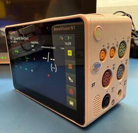 Mindray 6660e-pa00015 Benevision N1 Transport Monitor - Nellcor Spo2