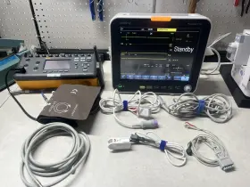 Spo2 Mindray Pp12 Passport 12 Patient Monitor -masimo - Co2 Calibrated Bmet Tested