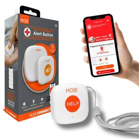 Mobi 70278 Emergency Alert Button Smart Wireless Caregiver Support Monitoring