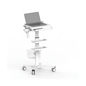Mps Mcs-05 Anti-theft Medical Laptop Cart With Scanner Holder Mobile Workstation