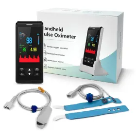 Mugatree 975322461348 Pulse Oximeter Fingertip Infant Overnight For Kids Handheld Bl