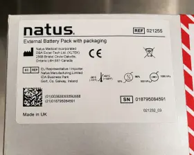 021255 Natus Lot Of 20 External Battery Pack Power Supplies