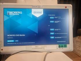 Natus Cns-300 Moberg Neuromonitoring System With Eeg Amplifier And Cables As-is For Part