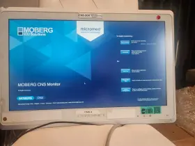 Cns-300 Natus Moberg Neuromonitoring System With Eeg Amplifier And Cables As-is For Part Cns-300 Natus Moberg Neuromonitoring System With Eeg Amplifier And Cables As-is For Part