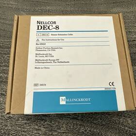 Nellcor Dec-8 One Oem Genuine Spo2 Extension Cable 9 Pin 8ft Unopened Box