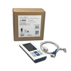 Nellcor Pm10n-r-v1 Covidien Pm10n Portable Spo2 Vet Tongue Clip Sensor And 4pcs Batteries