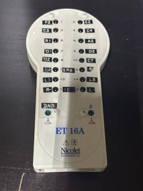 Nicolet Biomedical Et-16a Natus Viasys Healthcare Et 16a Vks O.r. Head-box
