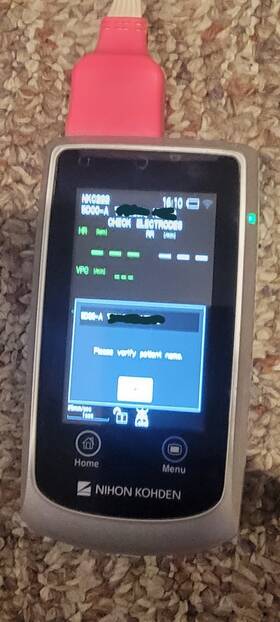 Nihon Kohden B6bg Heart/ Oxygen Monitor