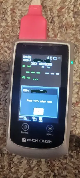 B6bg Nihon Kohden Heart/ Oxygen Monitor