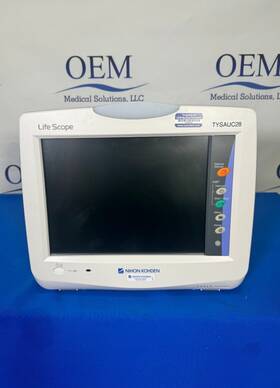 Nihon Kohden Bsm-3532 Khoden Lifescope Vs Patient Monitor Tested