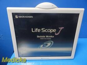 Nihon Kohden Bsm-9101a Nihonkohden Lifescope J Bedside Monitor With Cpu And Alarm Indicator 38764