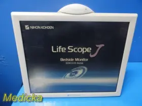 Bsm-9101a Nihon Kohden Nihonkohden Lifescope J Bedside Monitor With Cpu And Alarm Indicator 38764