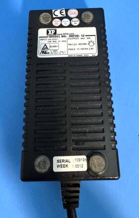 Nonin Medical Imp30-12 Xpiq Xp Grade Power Supply 100-240v .8a Max 47-63hz 30w 5 Pin