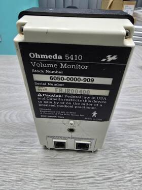 Ohmeda 5410 Volume Monitor