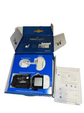 Bcm-500 Omron Vital Sight Remote Patient Monitoring Blood Pressure Bp7250 Read