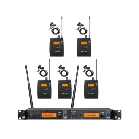 Jm20505 Opqrst Wireless In Ear Monitor System 2 Channel 5 Bodypacks Monitoring Studio Mon