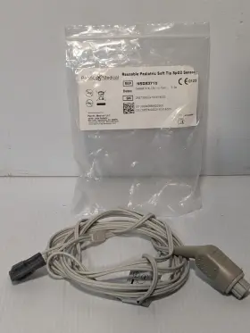 Nsdx3710 Pacific Medical Reusable Pediatric Soft Tip Spo2 Sensor - Free Shipping