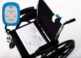Patient Aid Pa-502c Caregiver Alarm And Fall Prevention System With Chair Pad For