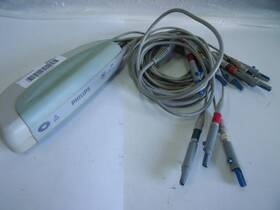 Patient Interface Module W/ Lead Cables Ipx4 Philips Pagewriter Touch Cardiograph With