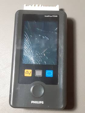 Philips 453564262531 Intellivue Mx40 Mx40-2.4 For Parts Or Repair Yom 2012