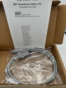 Philips 989803194601 Expression Mr Ibp Tranducer Cable 5ft