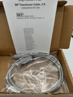 Philips 989803194601 Expression Mr Ibp Tranducer Cable 5ft