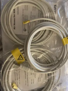 M1597c Philips New Nibp Air Hose Set Of 3 Cords And