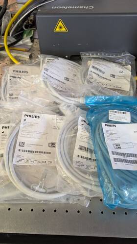 Philips M1949a New 5 Ecg Trunk Cable 10 Lead