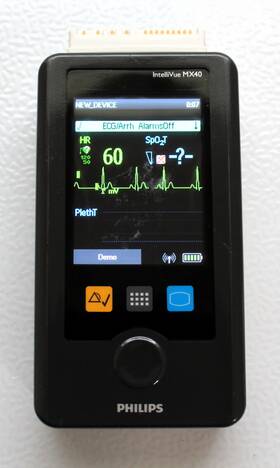 Philips Mx40-ic4 Intellivue Patient Monitor Ref 865350 Options - S02 C01 C03 M02