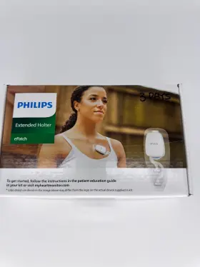 Pbk4369860 Philips Extended Holter Heart Monitoring Epatch V2 Mb 14-day Patch Pbk4369860 Philips Extended Holter Heart Monitoring Epatch V2 Mb 14-day Patch