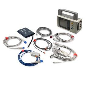 Philips X2-opt.1-r-05 X2 Patient Monitor With Brand New Spo2 Ecg Nibp Ibp And Temp Cables