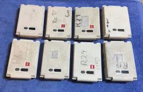 3207745-000 Physio-control Lot Of 19 Batteries For Lifepak 12 Li-ion Nicd 3207745 Untested