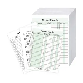 Env-resholder-1380 Resholder 150 Pack Patient Sign In Sheets Carbonless 3 Part Label Forms