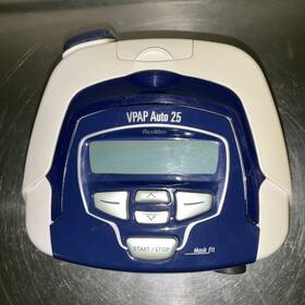 Resmed 20100143897 Resumed Vpap Auto 25 Patient Monitor Not Tested
