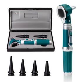 Scian Hs-ot10d-gn Otoscope - Ear Scope With Light Fiber Optic Otoscopes Hard Plasti
