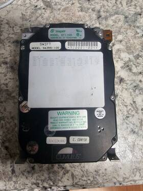 Seagate 94355-100 Vintage Rare Retro Original Drive Usa Seller / Free Shipping