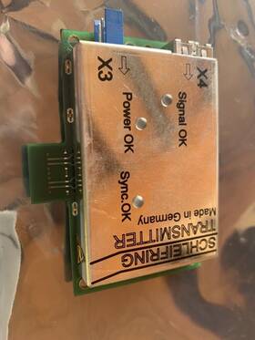 Siemens 8378502 Transmitter Unit For Ct