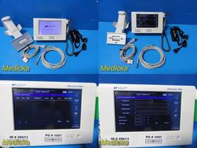 Spacelabs 91330-mt 2010 Ultraview Dm3 Masimo Set Spo2 Spot Monitor With Leads And Psu 26613