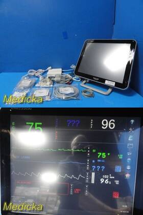 Spacelabs 91393 Xprezzon Monitor With Psu Command And Print Modules Leads 35396