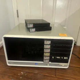 Alpha-14 Spacelabs Alpha 14 Model 3206 Central Telemetry Monitor 2 Cards Power On Alpha-14 Spacelabs Alpha 14 Model 3206 Central Telemetry Monitor 2 Cards Power On
